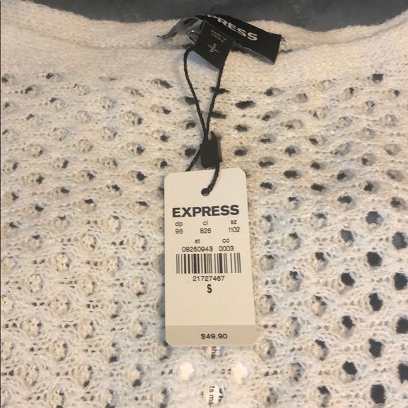 Open Stitch Dolman Sweater - Picture 2 of 2